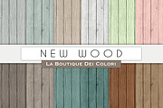 New Wood Digital Papers