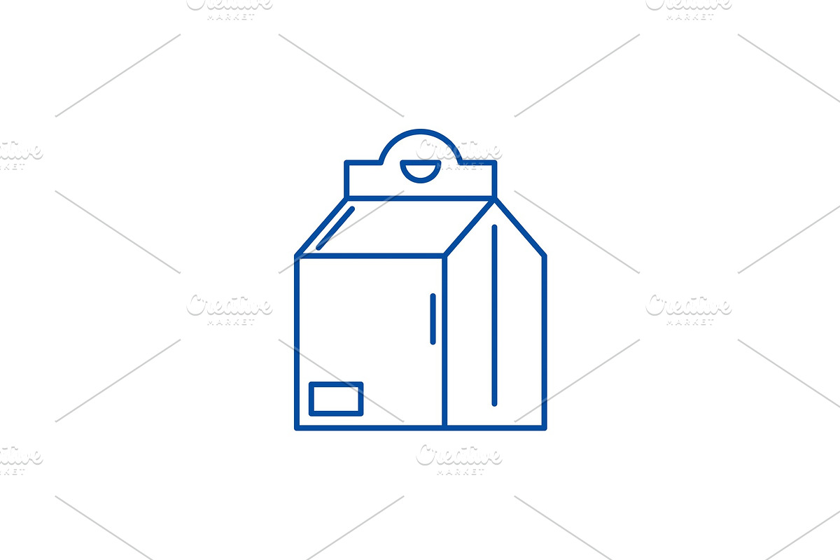 Product in box line icon concept in Objects - product preview 8