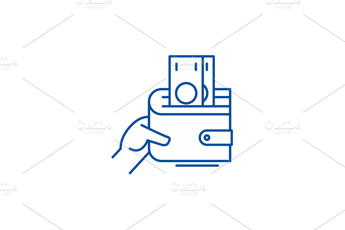 Profitable business line icon in Illustrations - product preview 8