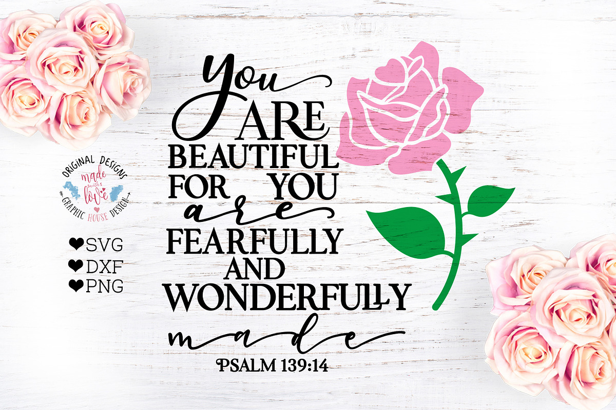 Bible Verse - You are Beautiful in Illustrations - product preview 8