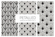 Petalled Seamless Patterns Set 3