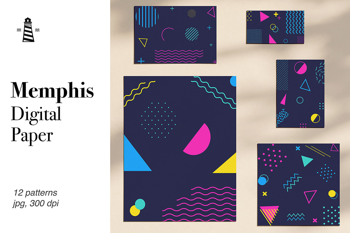 80's 90's Memphis Patterns in Graphics - product preview 8