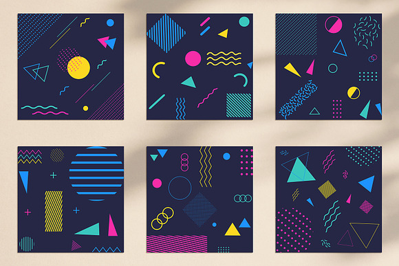 80's 90's Memphis Patterns in Graphics - product preview 2
