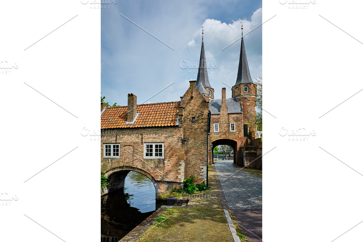 Oostport (Eastern Gate) of Delft in Graphics - product preview 8