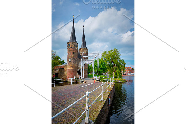 Oostport (Eastern Gate) of Delft