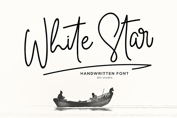 White Star - Chic Handwritten Font in Script Fonts - product preview 7