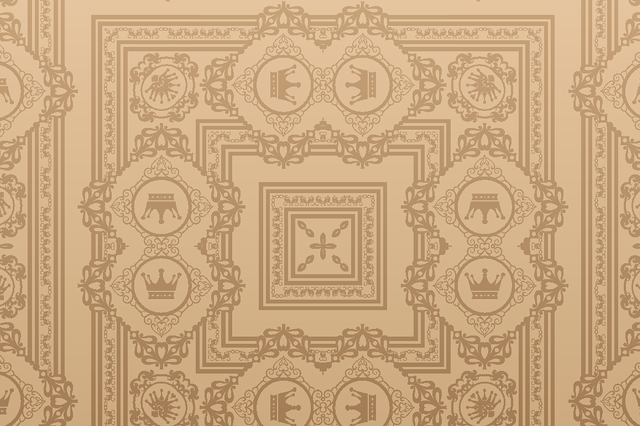Royal background vector