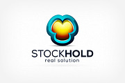 3D Stock Hold Logo