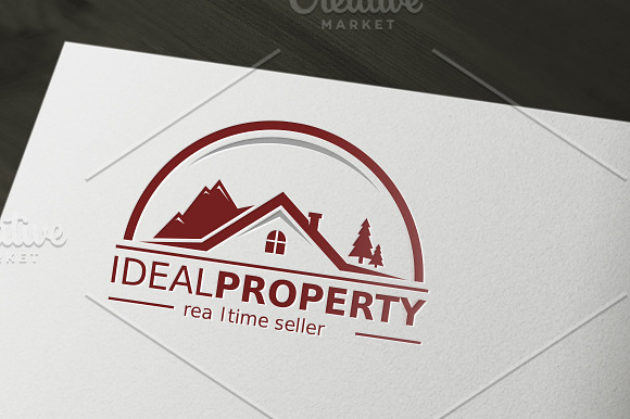 Idael Property Logo in Logo Templates - product preview 1