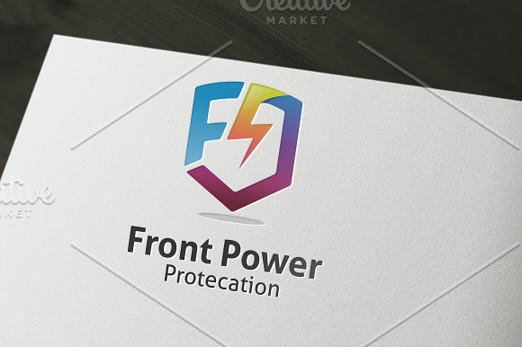 Front Shield Logo in Logo Templates - product preview 1