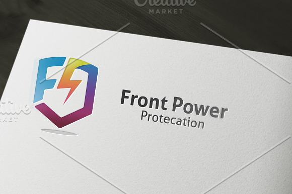 Front Shield Logo in Logo Templates - product preview 3