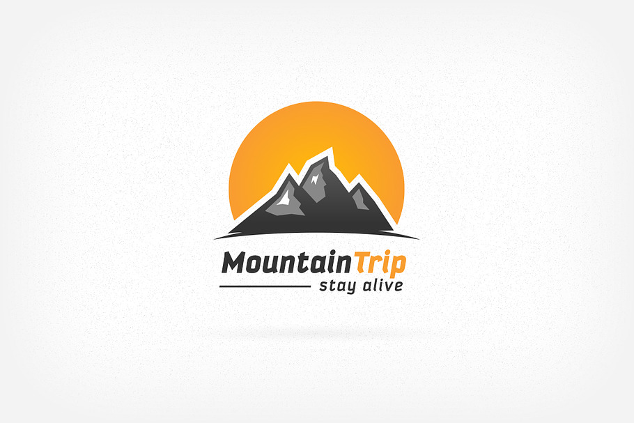 Mountain Peaks Logo in Logo Templates - product preview 8