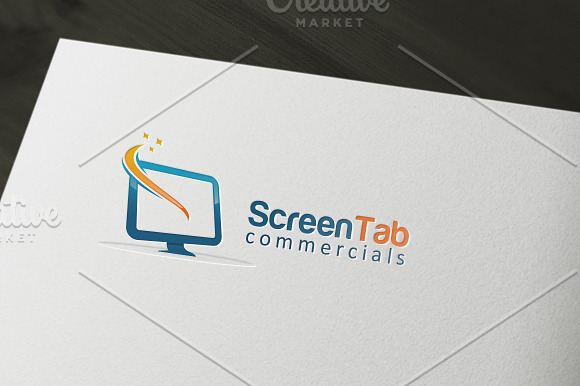 Screen Tab Logo in Logo Templates - product preview 3