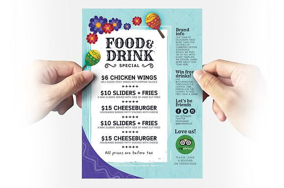 Cinco De Mayo Flyers / Posters Vol.3 in Flyer Templates - product preview 3