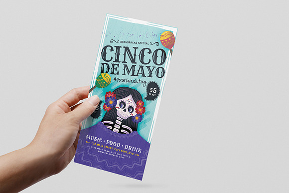 Cinco De Mayo Flyers / Posters Vol.3 in Flyer Templates - product preview 6