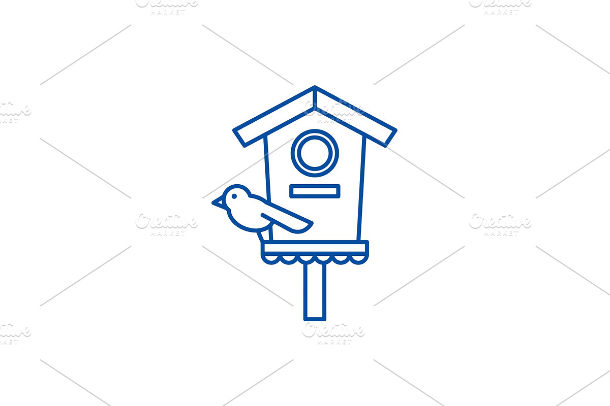 Screamer line icon concept. Screamer in Illustrations - product preview 8