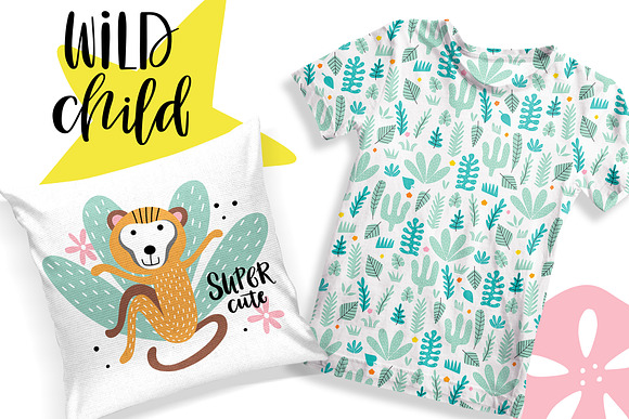 Jungle nursery prints in Illustrations - product preview 2