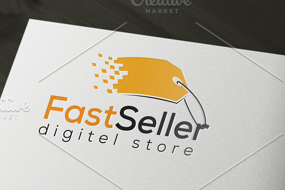 Fast Seller Logo in Logo Templates - product preview 1