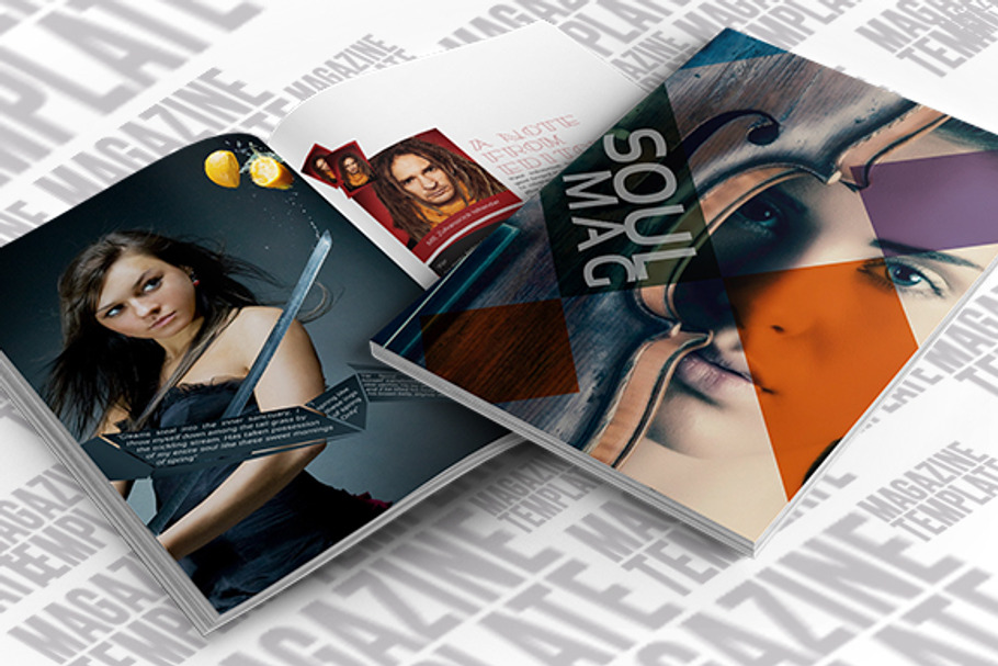 Indesign Lifestyle Magazine in Magazine Templates - product preview 8