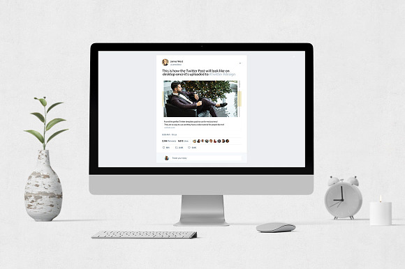 Luxury Twitter Posts in Twitter Templates - product preview 3