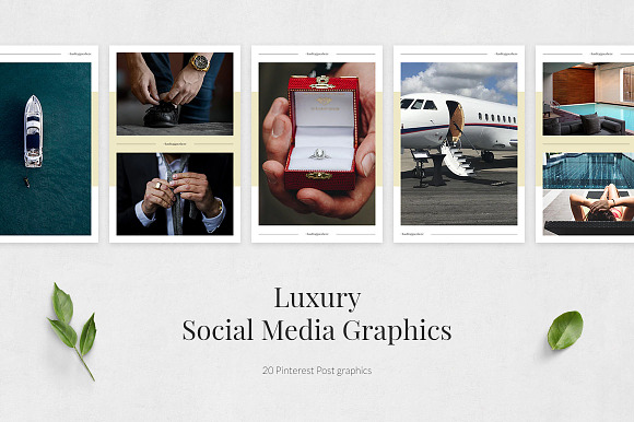 Luxury Pinterest Posts in Pinterest Templates - product preview 1