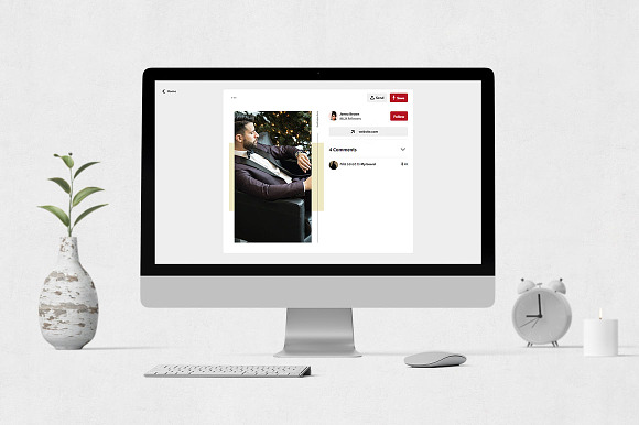 Luxury Pinterest Posts in Pinterest Templates - product preview 3