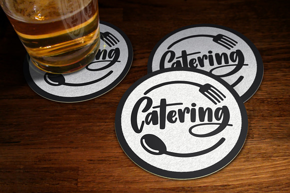 Catering company logo in Illustrations - product preview 2