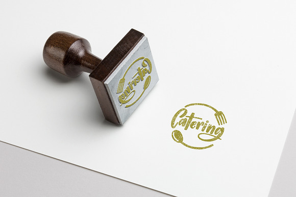 Catering company logo in Illustrations - product preview 3