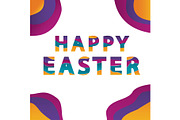 easter banner  template
