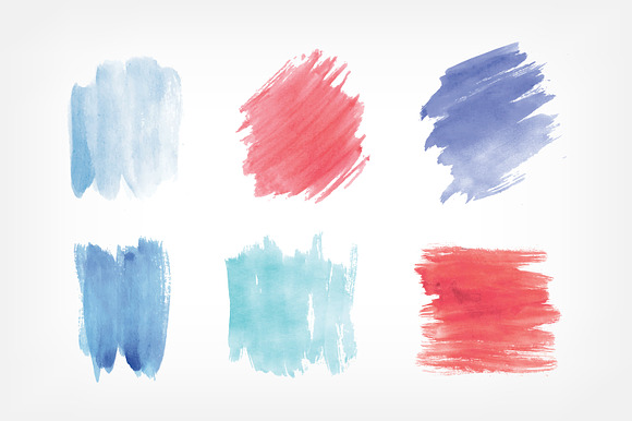 Watercolor stains set in Textures - product preview 2