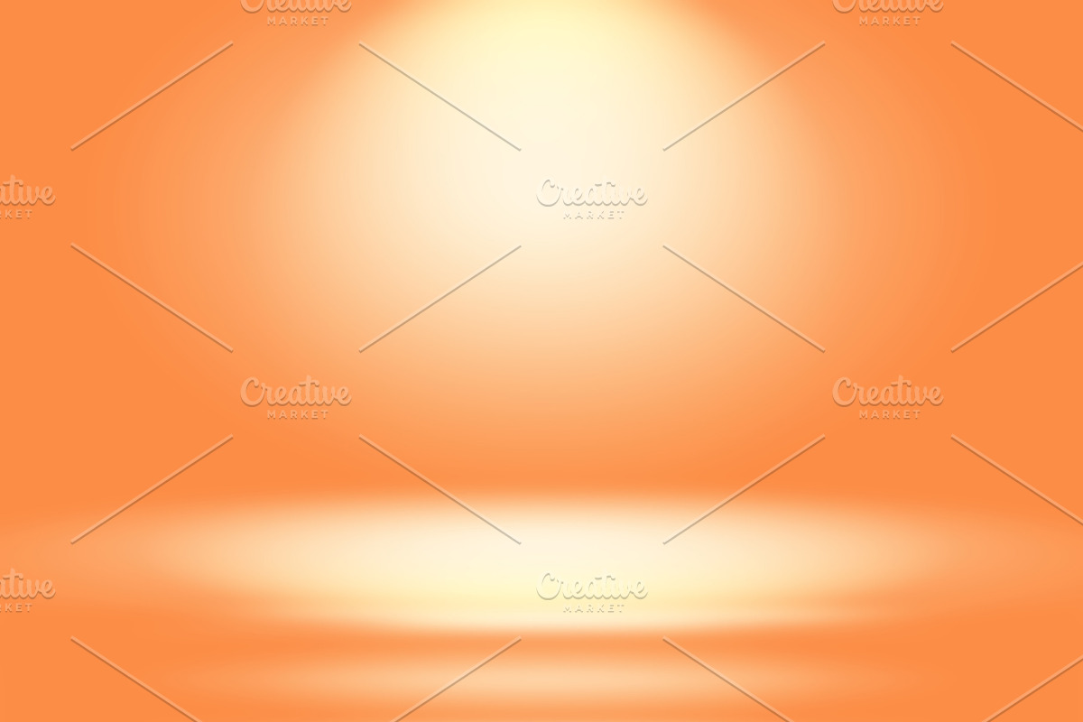 Abstract smooth Orange background in Illustrations - product preview 8