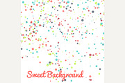 Abstract vector dot background