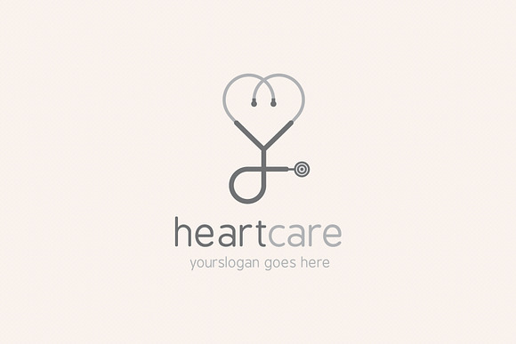 Heart Care Logo in Logo Templates - product preview 2