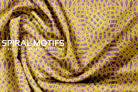 Spiral Motifs in Patterns - product preview 1