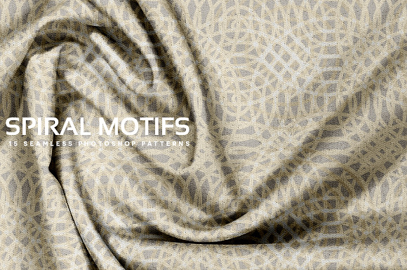 Spiral Motifs in Patterns - product preview 2