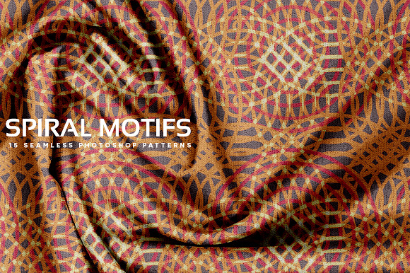 Spiral Motifs in Patterns - product preview 4