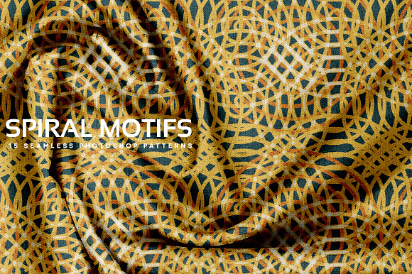 Spiral Motifs in Patterns - product preview 6