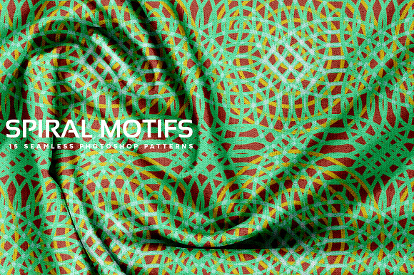 Spiral Motifs in Patterns - product preview 11