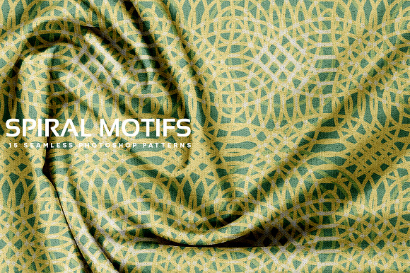 Spiral Motifs in Patterns - product preview 13