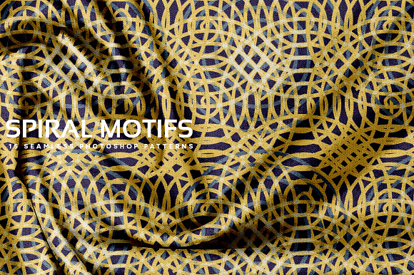 Spiral Motifs in Patterns - product preview 14