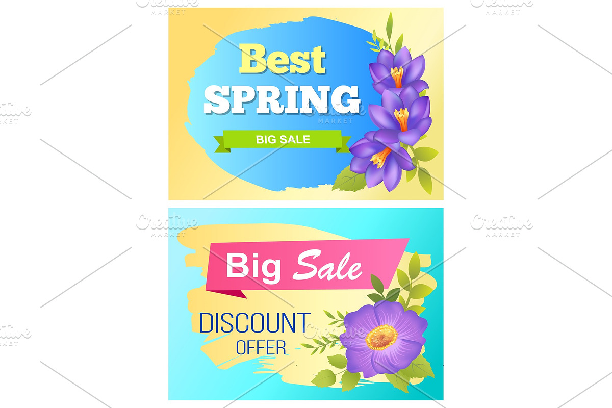 Best Spring Big Sale Advertisement in Illustrations - product preview 8