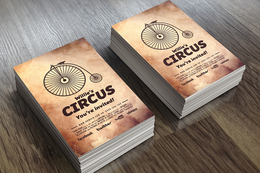 Circus - Invitation