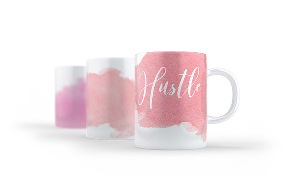 Blush Watercolor Textures in Textures - product preview 3