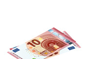 Couple of 10 euro banknotes