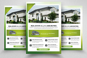 Real Estate Green Flyer Templates