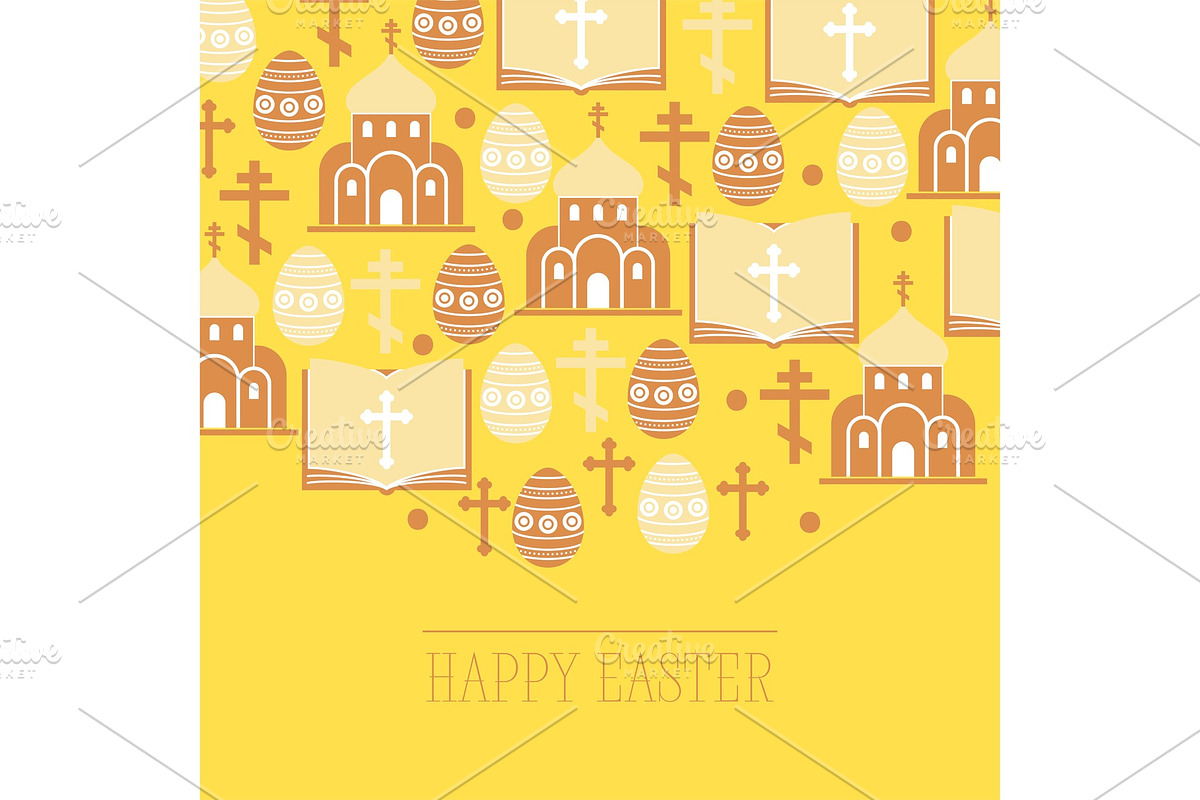 Religion vector pattern catholic in Illustrations - product preview 8