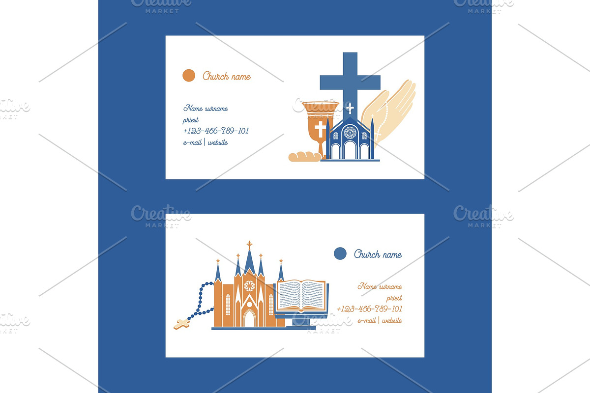 Religion vector catholic church or in Illustrations - product preview 8