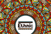 Ethnic backgrounds and patterns.
