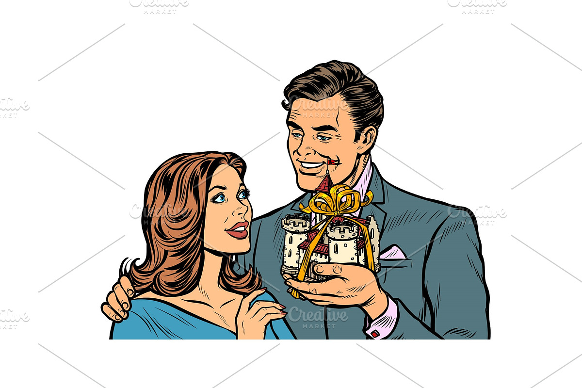 Businessman and businesswoman in Illustrations - product preview 8