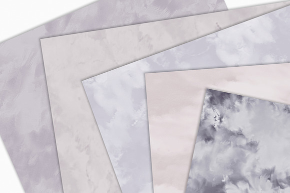 Seamless Painterly Pastel Textures in Textures - product preview 3